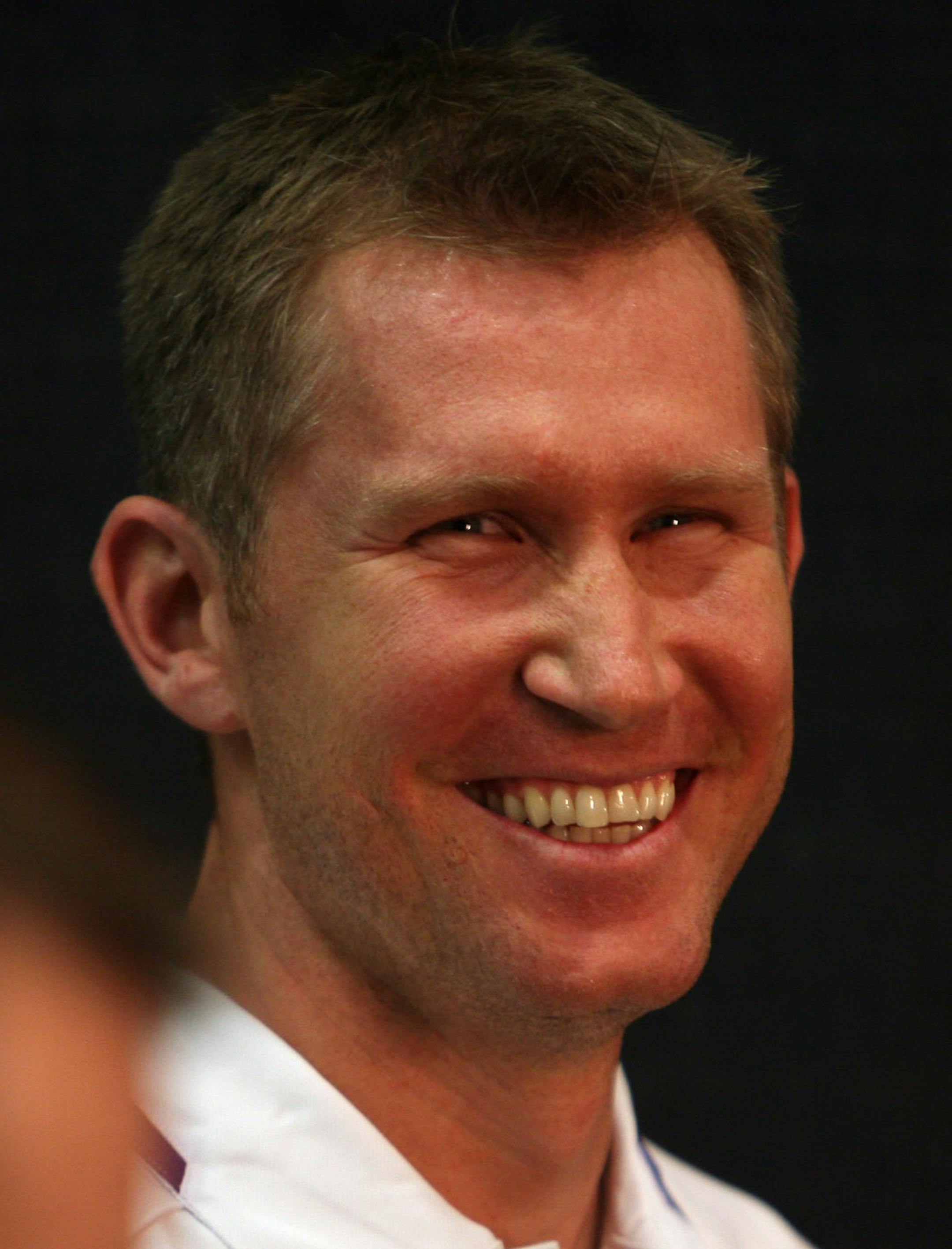 KYNDELL HARKNESS &#xef; kharkness@startribune.com Sage Rosenfels talked to the media during his first press conference as a Minnesota Viking.