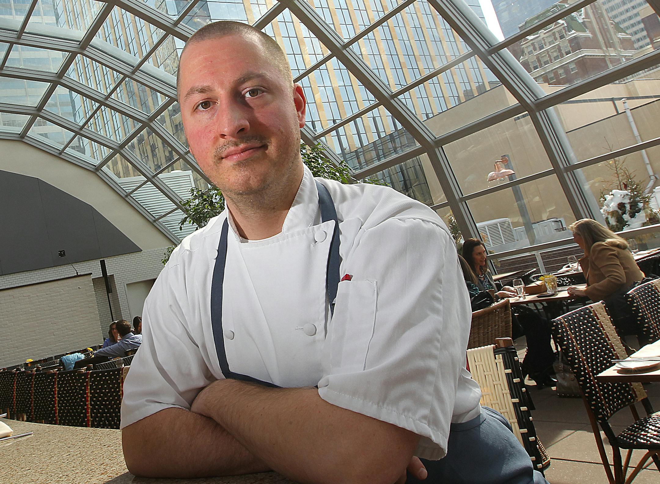 The chef, Jim Christiansen in the upstair space. Shinders redone. The Rick Nelson Review of the Union Bar, downtown Minneapolis. The chef, Jim Christiansen ] TOM WALLACE &#x2022; twallace@startribune.com _ Assignments #20027981A_ March 7, 2013_ SLUG: 253874 rn031413_ EXTRA INFORMATION: Union in downtown Minneapolis. 731 Hennepin Av 612 455 6690 chef Jim Christiansen