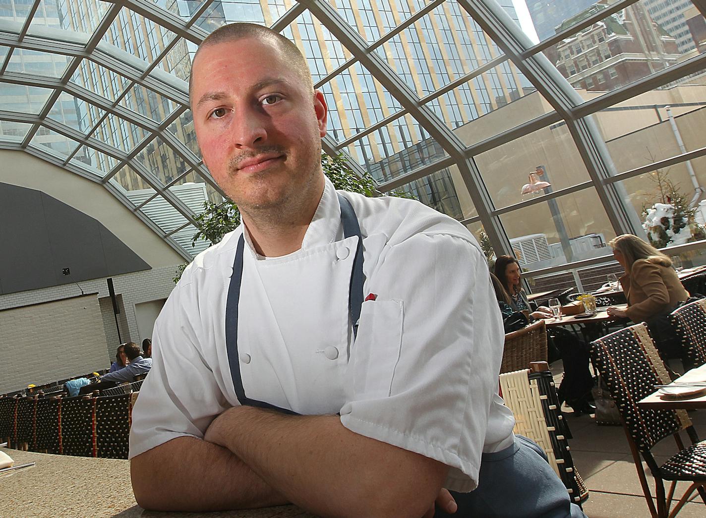 The chef, Jim Christiansen in the upstair space. Shinders redone. The Rick Nelson Review of the Union Bar, downtown Minneapolis. The chef, Jim Christiansen ] TOM WALLACE &#x2022; twallace@startribune.com _ Assignments #20027981A_ March 7, 2013_ SLUG: 253874 rn031413_ EXTRA INFORMATION: Union in downtown Minneapolis. 731 Hennepin Av 612 455 6690 chef Jim Christiansen