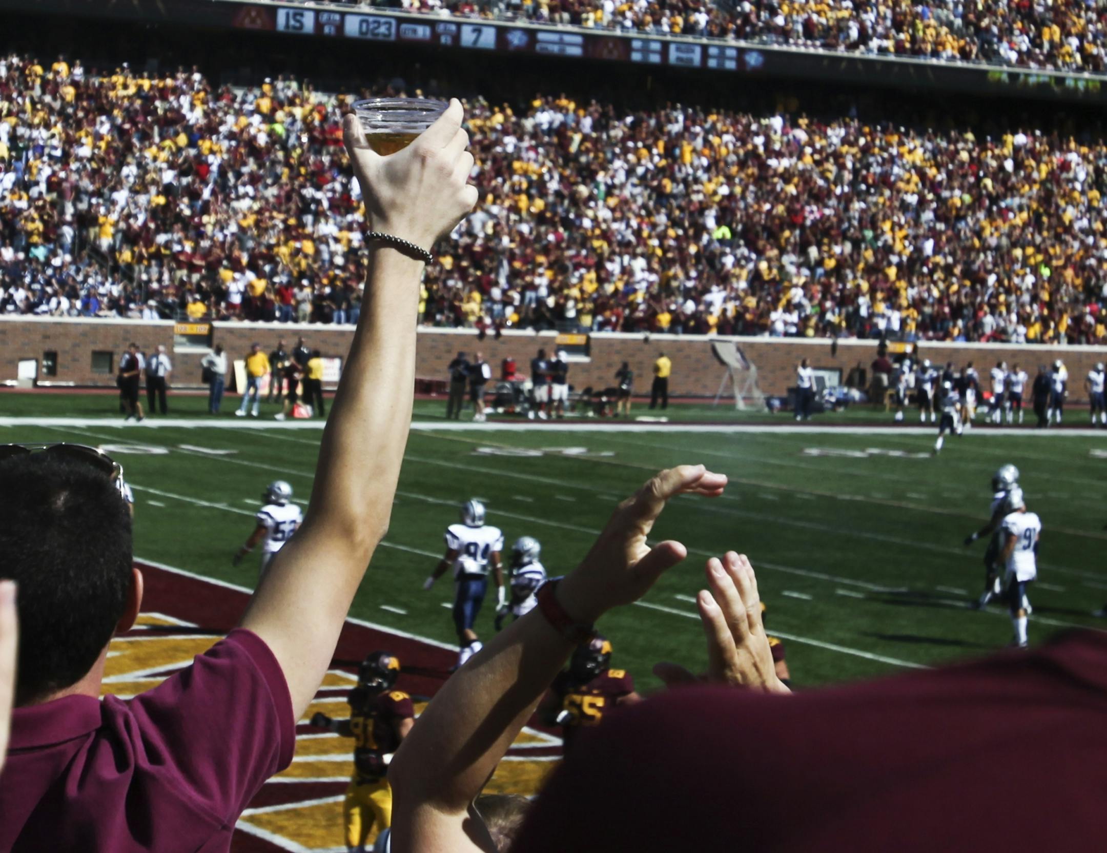 TCF Bank Stadium in Minneapolis, MN.