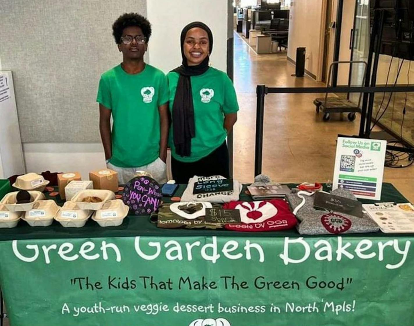 The youth-run Green Garden Bakery will open a brick-and-mortar location this year. Provided