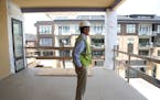 Developer Steve Bohl, who is helping to return hotels to Lake Minnetonka, walked through one of the apartments under construction in the new senior bu