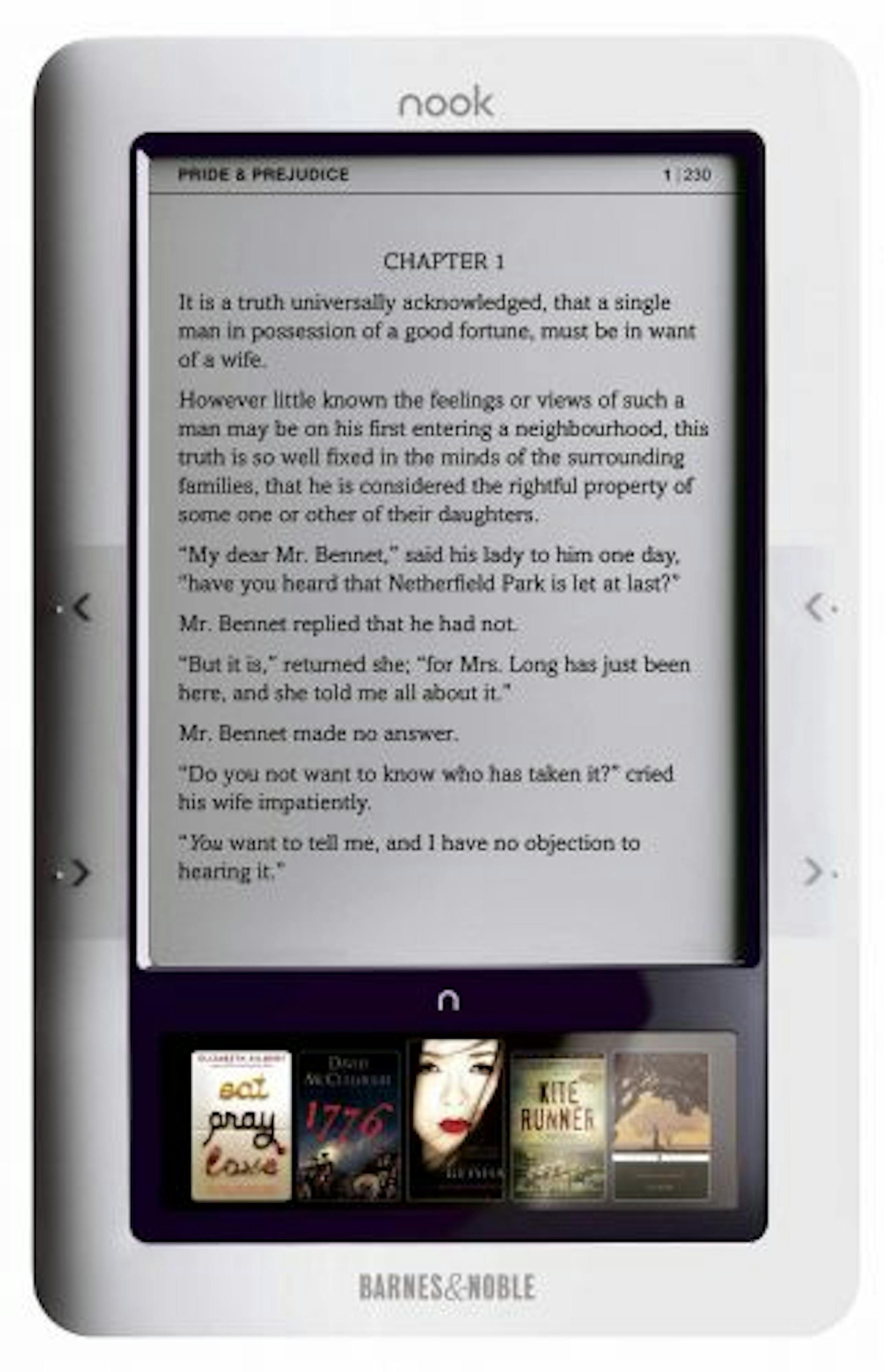 The Barnes &amp;amp;amp; Noble Nook eReader