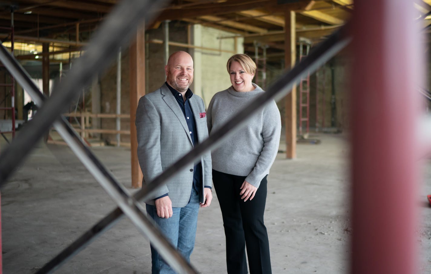 Dean Broadhead, CEO, and Beth Burgy, president, looked around the North Washington Ave building where they will move their headquarters in June. ] GLEN STUBBE &#x2022; glen.stubbe@startribune.com Friday, January 3, 2020 Minneapolis agency Broadhead is the largest independently owned advertising agency in the Twin Cities. Though its roots are in the agriculture industry, it has been expanding its scope as can be seen in its infamous anti-meth campaign that got the marketing world talking this win