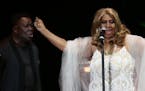 Aretha Franklin performed at the State Fair Grandstand. ] (KYNDELL HARKNESS/STAR TRIBUNE) kyndell.harkness@startribune.com in Falcon Heights Min., Fri