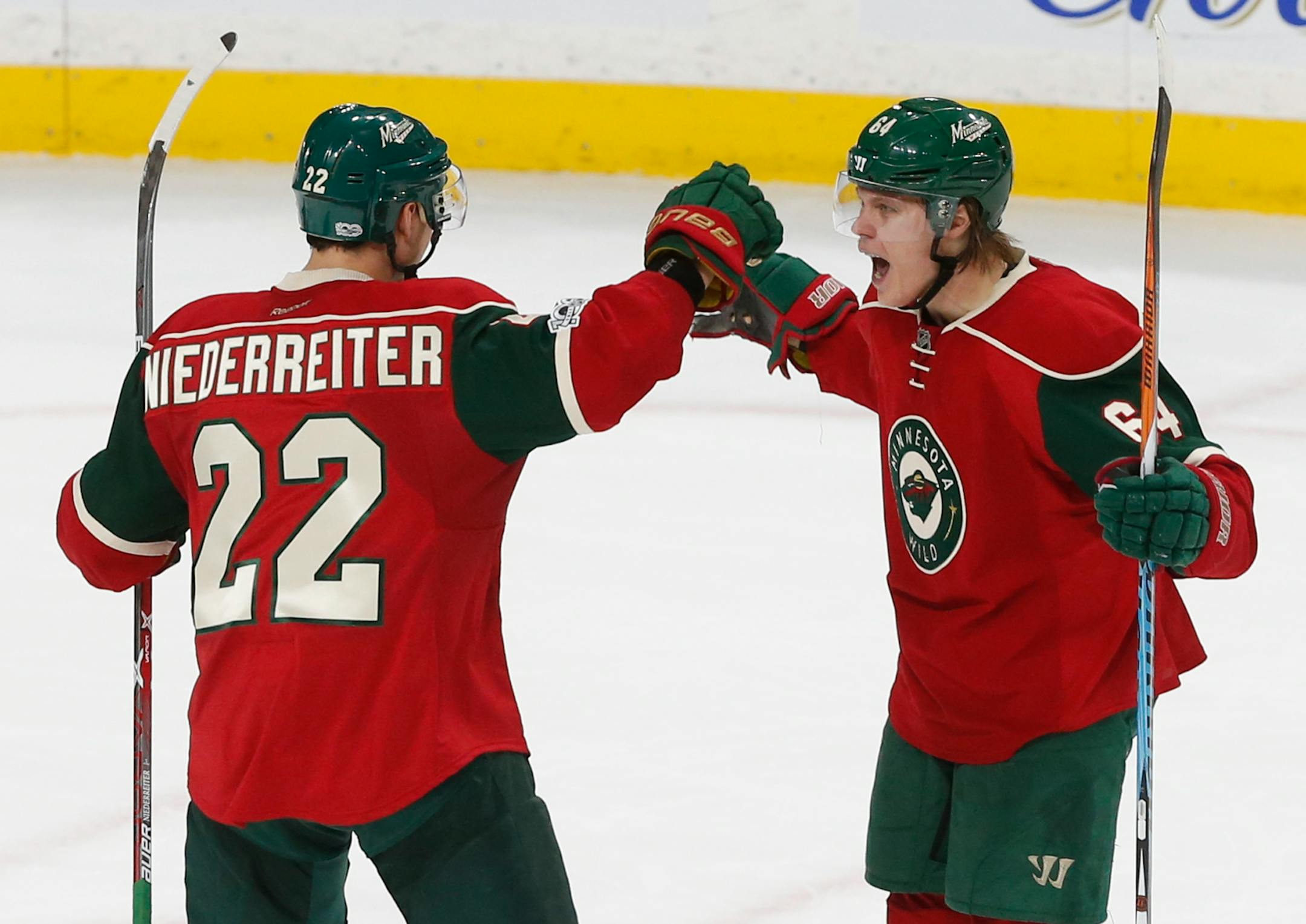 If the next Wild team is to be anywhere near as successful as last year's during the regular season, Mikael Granlund and Nino Niederreiter will have to stop being promising and start being stars.