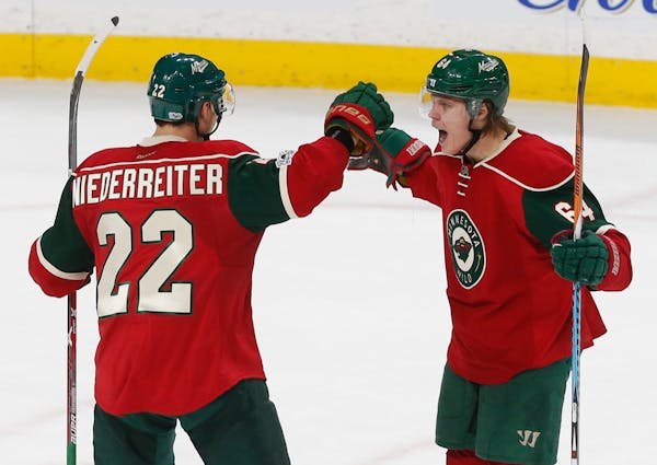 If the next Wild team is to be anywhere near as successful as last year's during the regular season, Mikael Granlund and Nino Niederreiter will have t