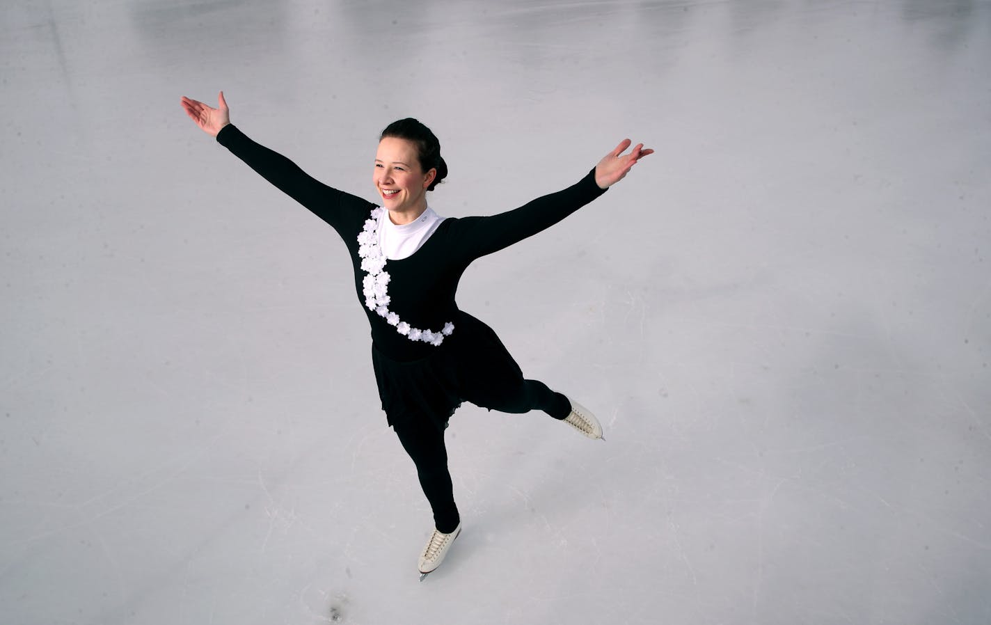 Leah Reddy plays Nancy Kerrigan in the "Tonya & Nancy" opera.