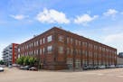 This brick building on Washington Avenue was one of the first warehouse condo conversions in the North Loop.