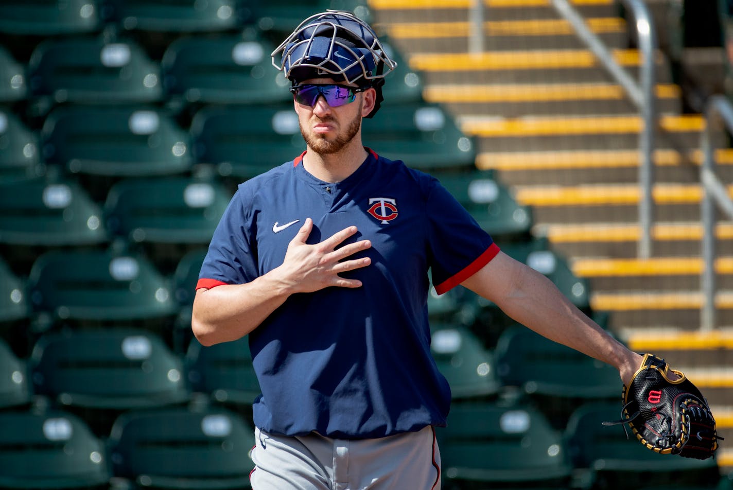 "Guys are going to come in," Mitch Garver said. "They're going to do what they normally do, but there's just not going to be a game at 1 o'clock."