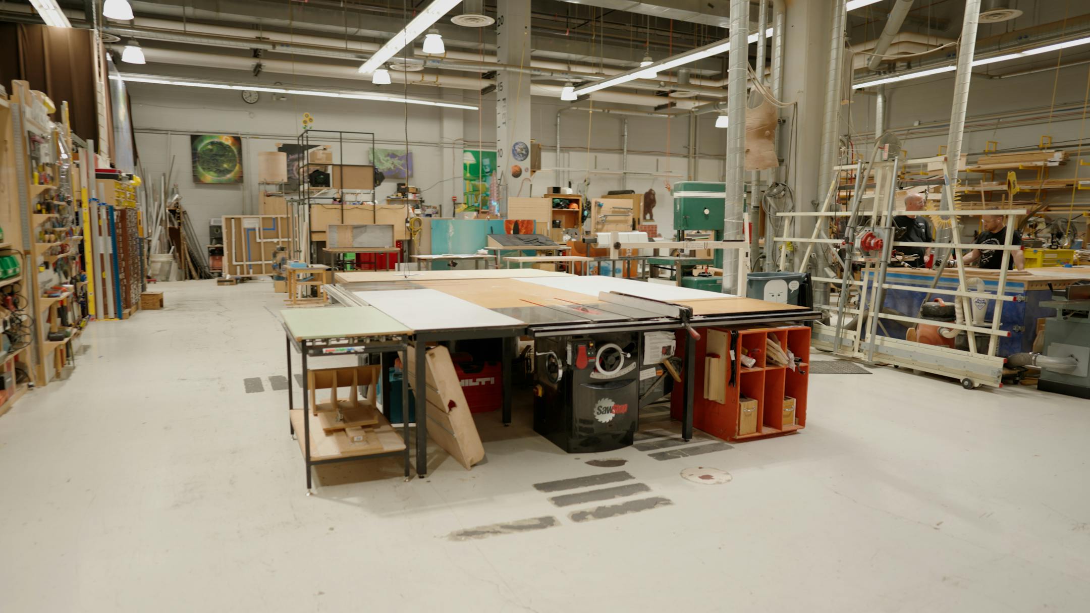 Inside the Science of Museum if Minnesota’s production shop.