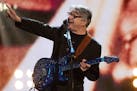 Inductee Steve Miller performs at the 31st Annual Rock and Roll Hall of Fame Induction Ceremony at the Barclays Center on Friday, April 8, 2016, in Ne