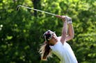 Lakeville North golfer Megan Welch competed in the Class 3A, Section 1 tournament at the Cannon Golf Club. (Jim Gehrz, Star Tribune)