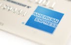 Haarlem, the Netherlands - December 23, 2011: American Express credit card. Amex credit card belongs to the financial services company American Expres