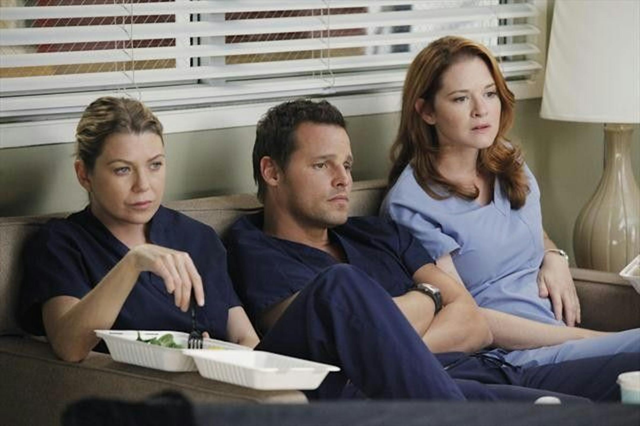 GREY'S ANATOMY - "Remember the Time" - (ABC/RICHARD CARTWRIGHT)ELLEN POMPEO, JUSTIN CHAMBERS, SARAH DREW