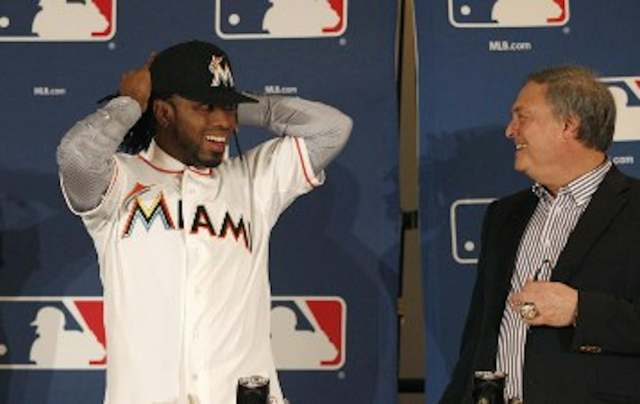 Marlins shortstop Jose Reyes