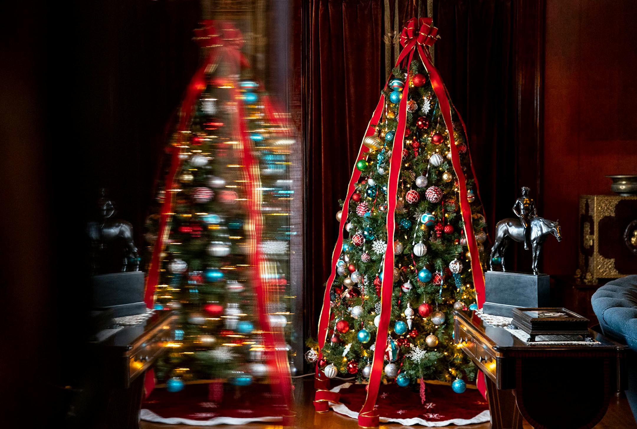 Glensheen Mansion in Duluth has their Christmas decorations in full swing, but with a twist. There are no staff guided tours this holiday season. All tours are self-guided and are being greatly limited to reduce the amount of people inside the mansion at any given time.