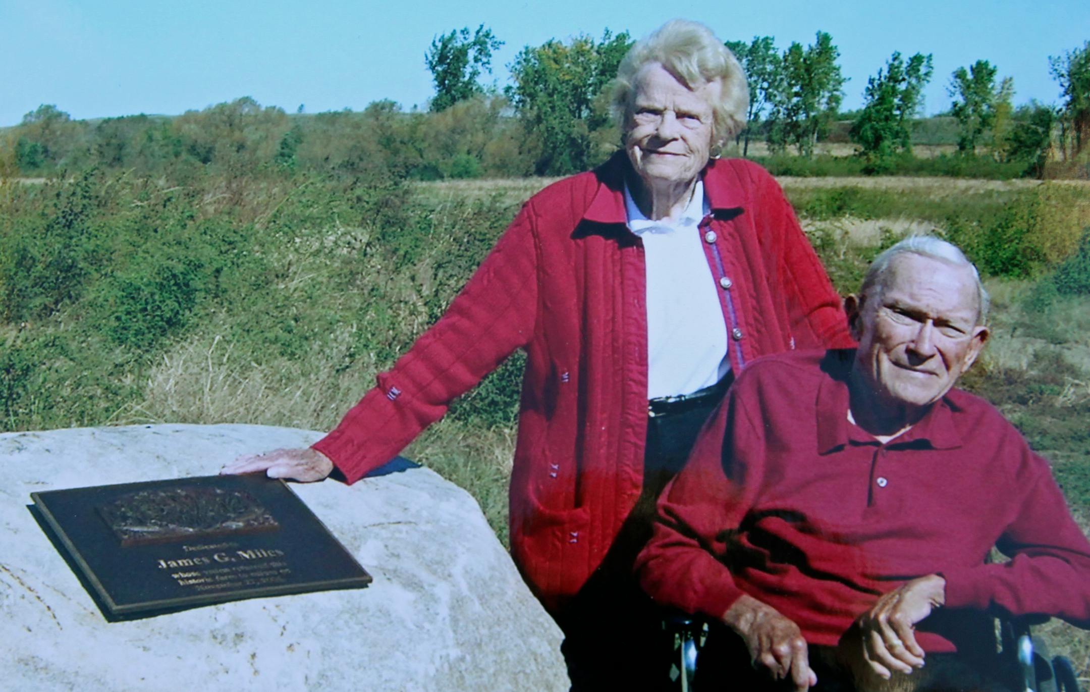 Laura and James G. Miles have given hundreds of acres to Dakota County, turning their old farm into native prairie grasses and oak savannahs.