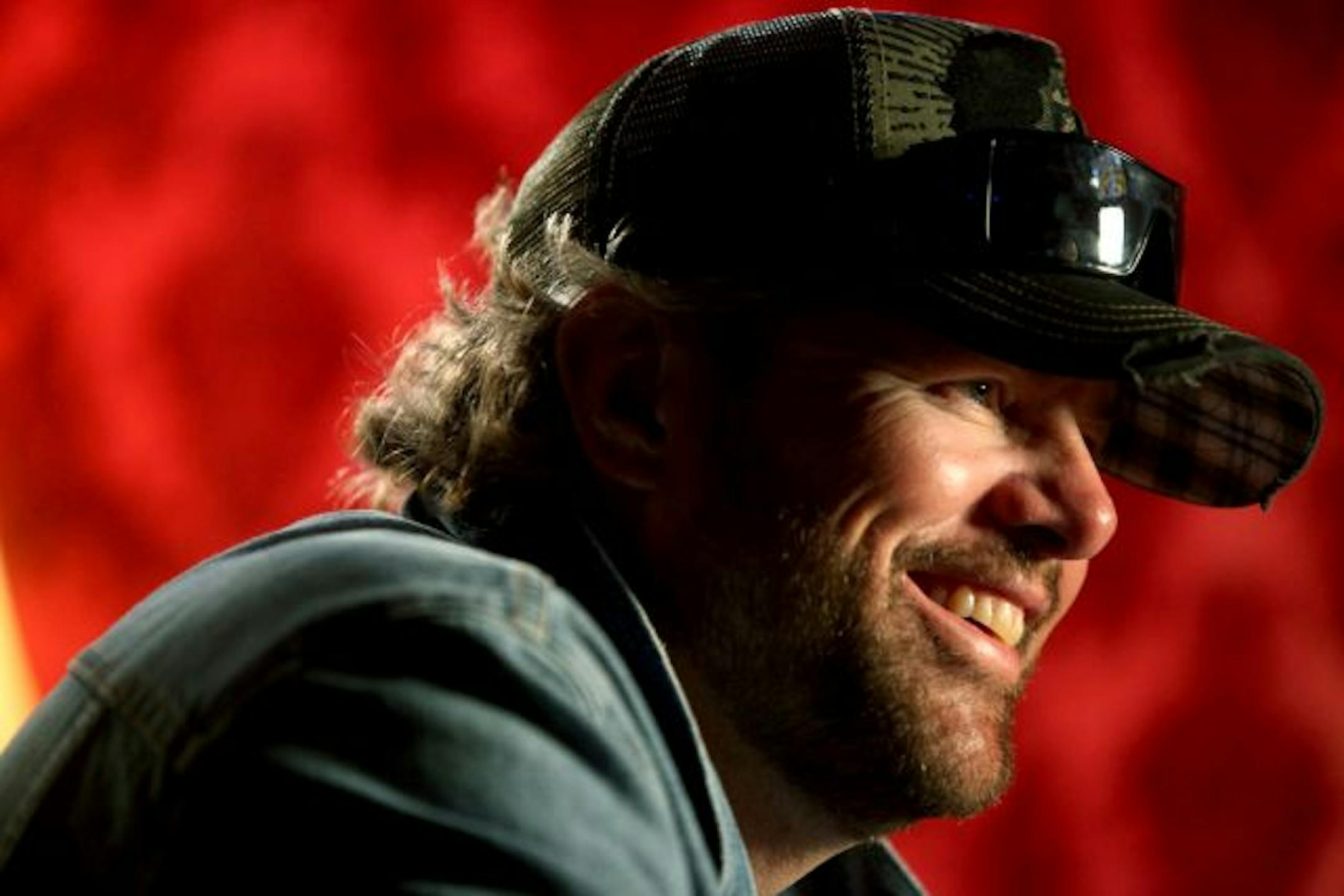 Toby Keith at the opening of his St. Louis Park bar & grill.