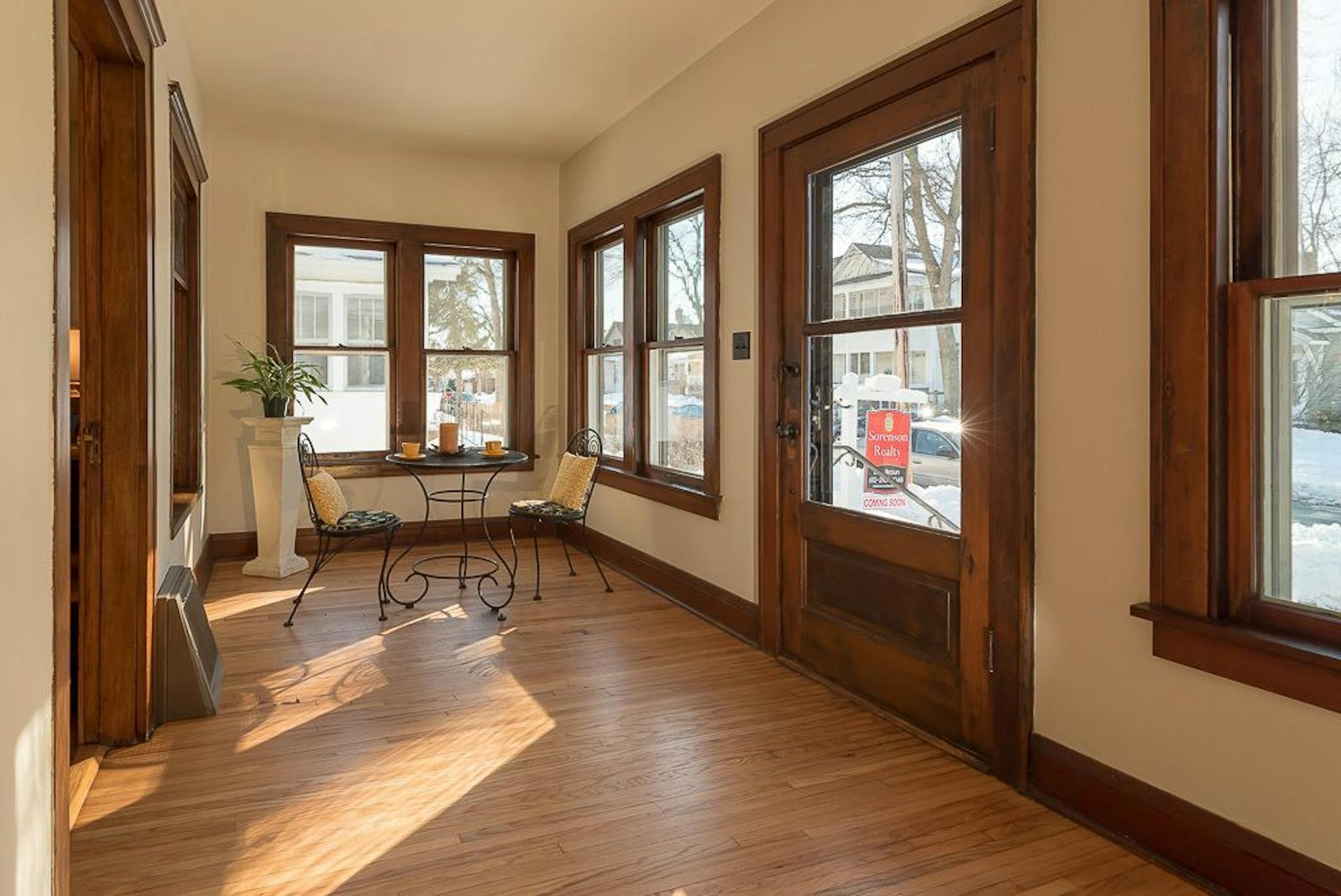 The front porch