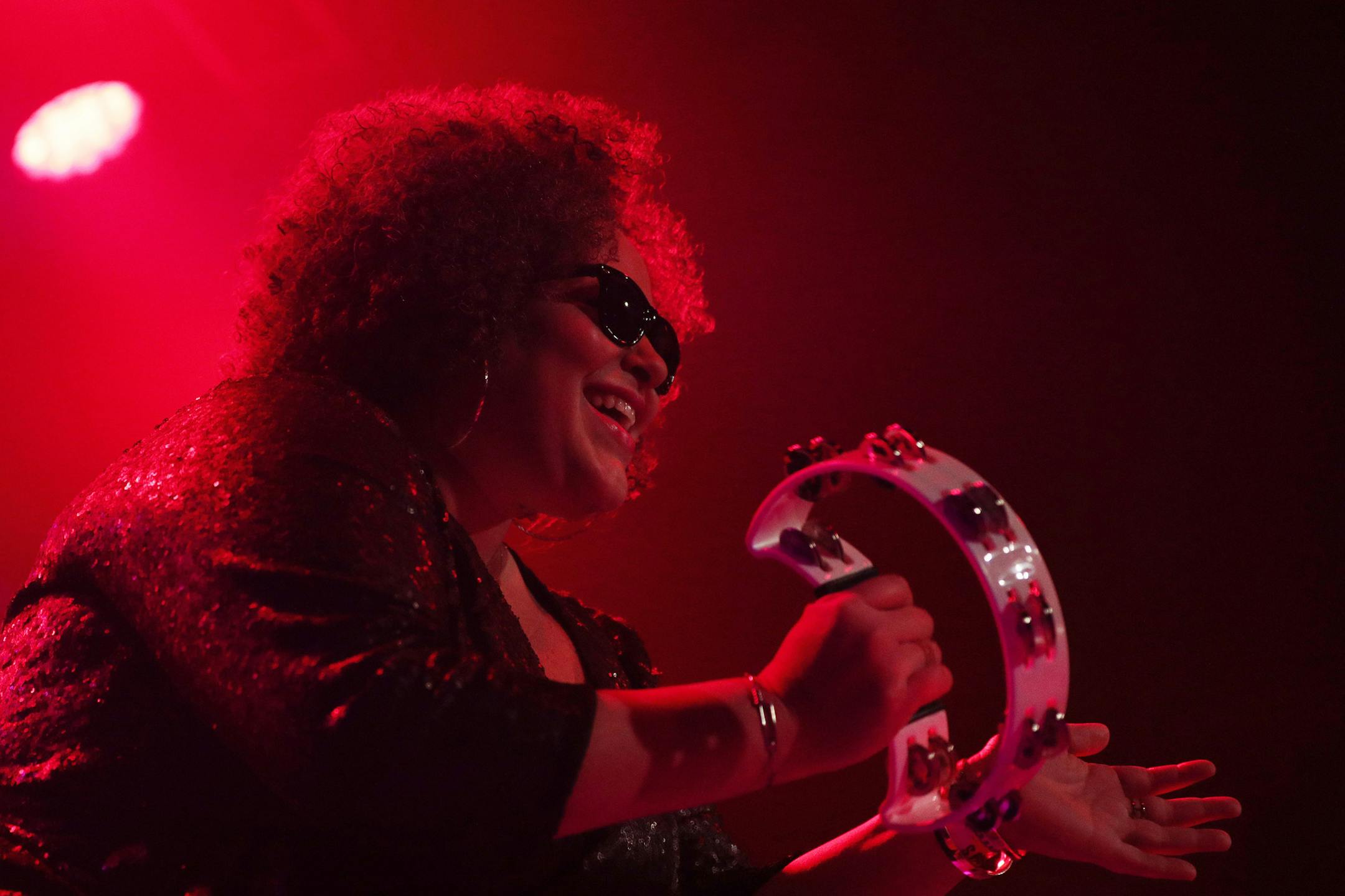 Lady Lark (Taylor Harris) touts her debut album, "Permission" at the Fine Line on Friday.