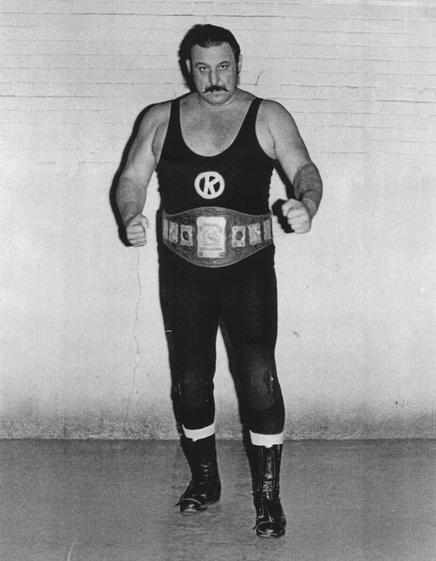 Stan Kowalski, former pro wrestler and veterans advocate.