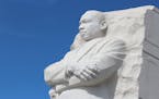 The Martin Luther King, Jr. memorial on the National Mall in Washington, D.C. (Ellen Creager/Detroit Free Press/TNS)