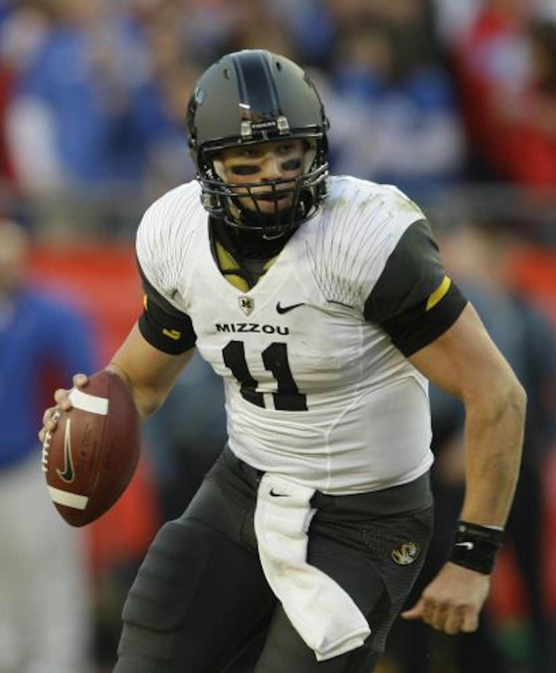 Missouri quarterback Blaine Gabbert