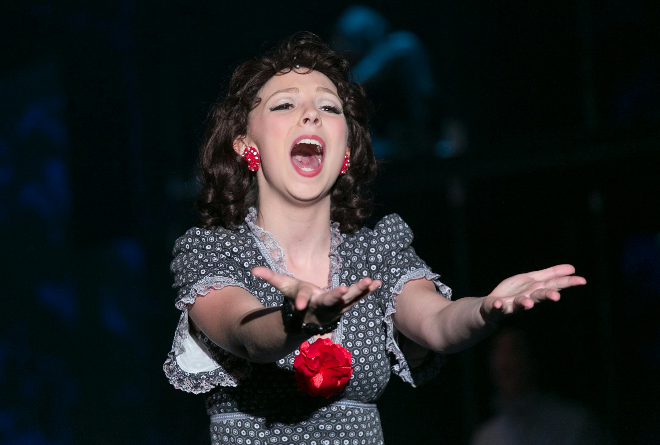 Claire DesLauriers will portray Eva Perón at age 15 in Minnetonka High School’s downtown Minneapolis production of “Evita.”