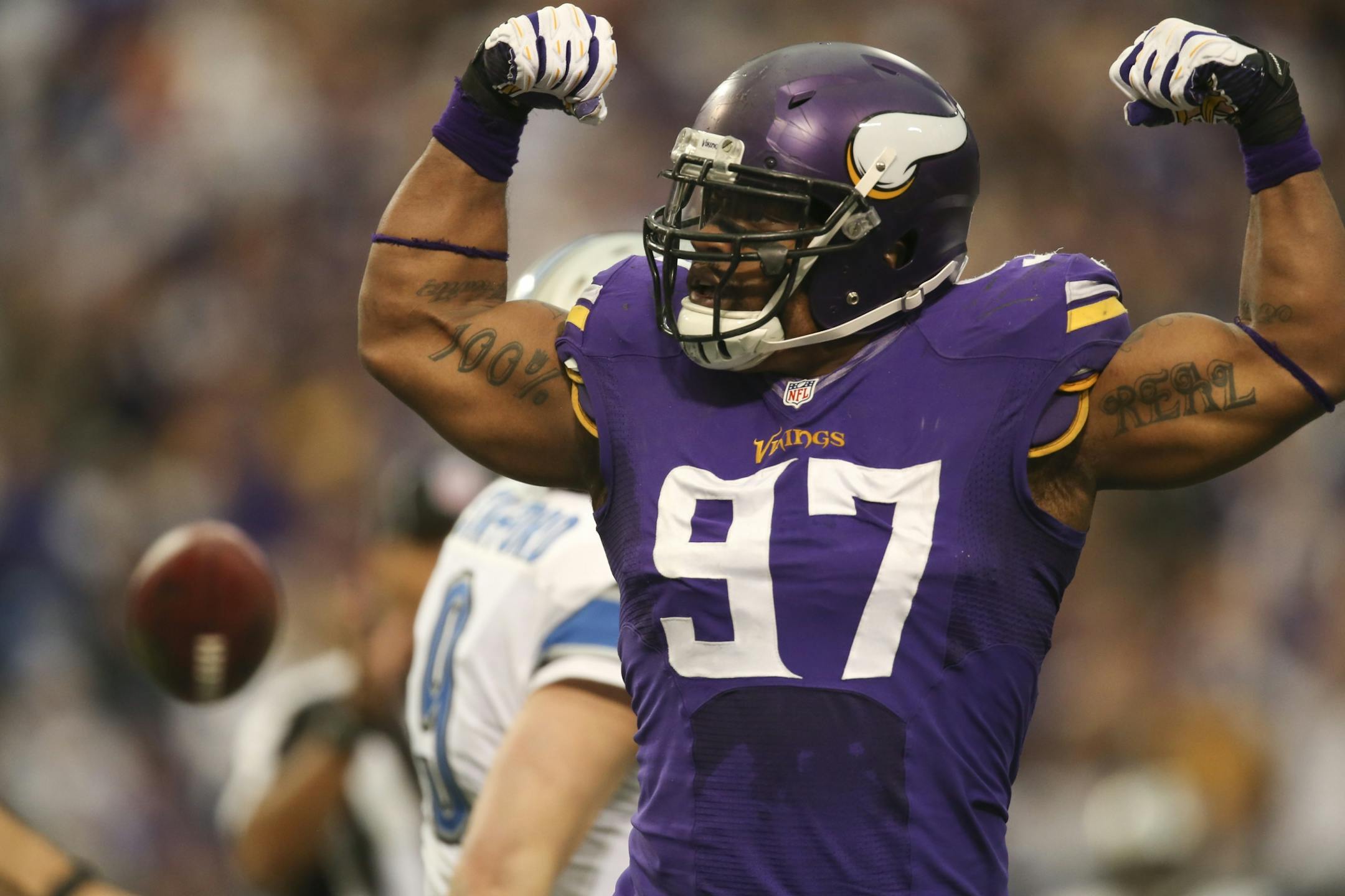 Minnesota Vikings defensive end Everson Griffen (97)