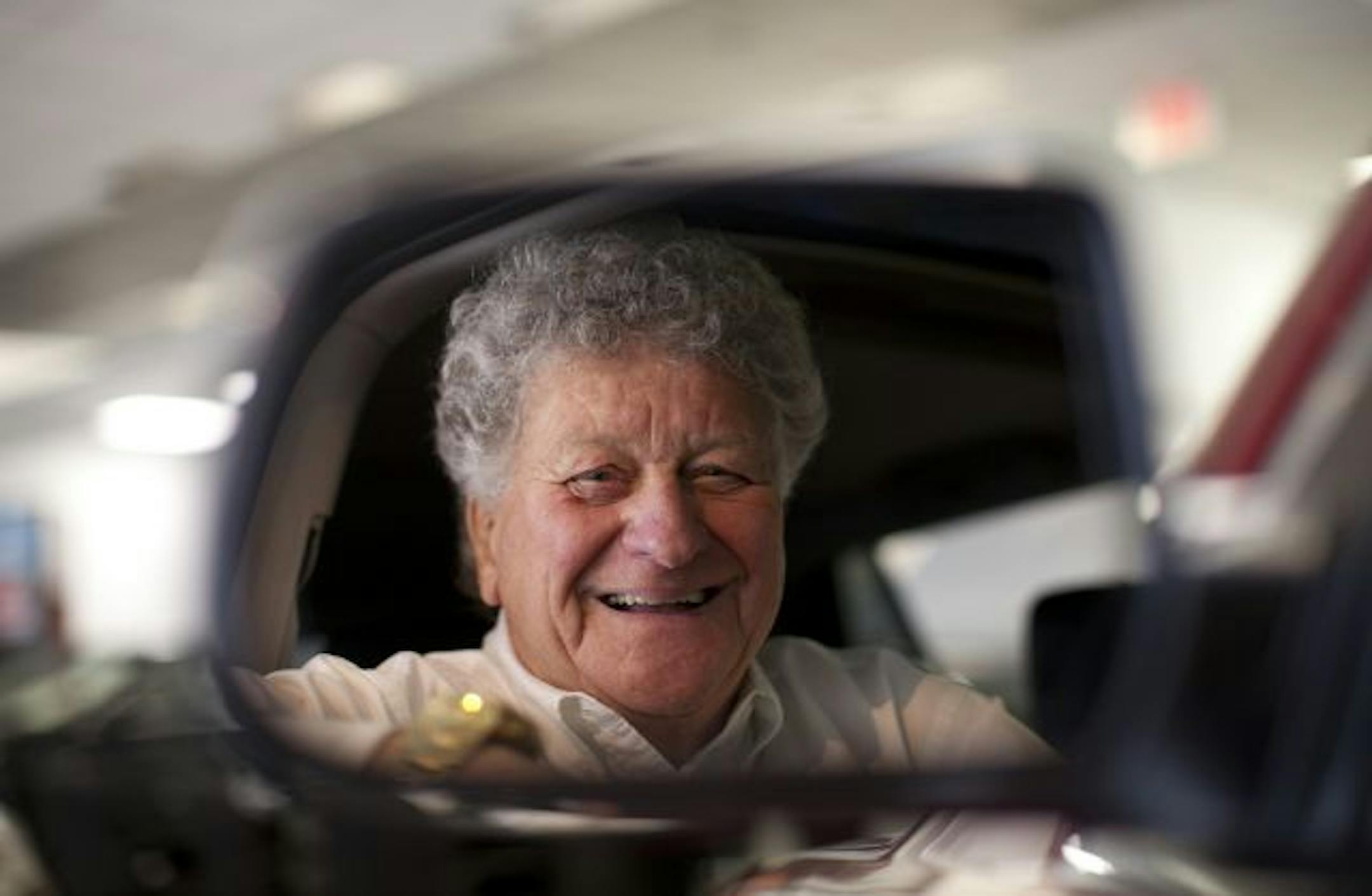 Ted Weinberg was on the job at Walser Buick GMC in Bloomington.