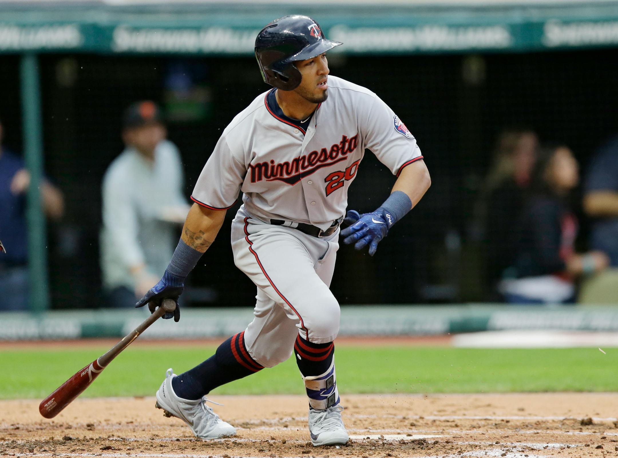 A sinus infection and sore throat forced Twins left fielder Eddie Rosario out of the starting lineup on Saturday. But on Sunday he felt much better, going 3-for-4 with a home run and three runs scored in a 4-0 shutout over Cleveland.