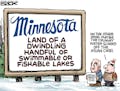Sack cartoon: Minnesota water quality