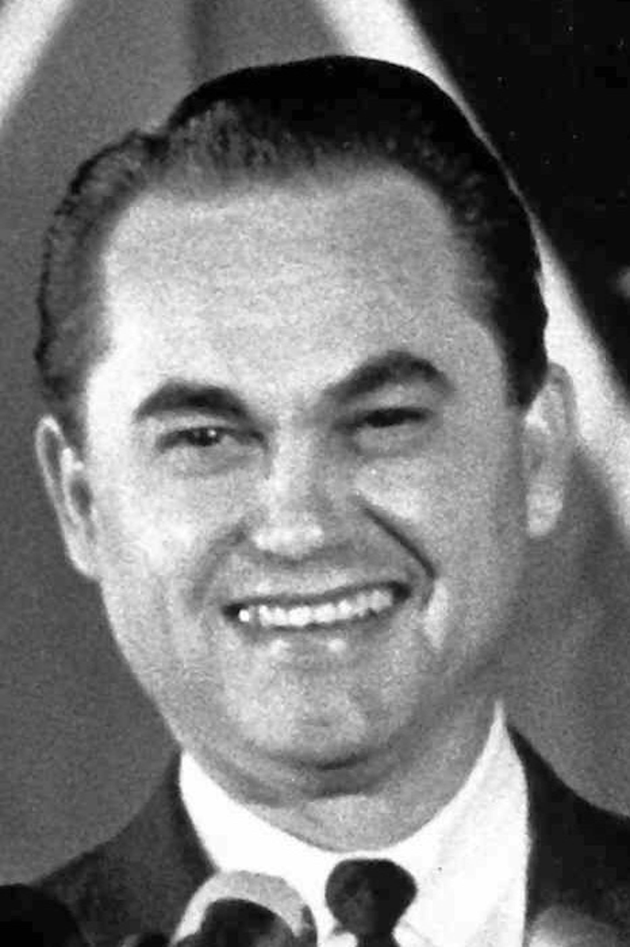 Alabama Gov. George C. Wallace is shown in this Oct. 19, 1964 photo speaking in Glen Burnie, Md. at a rally supporting Republican presidential candidate Sen. Barry Goldwater. (AP Photo) ORG XMIT: NY20,NY20