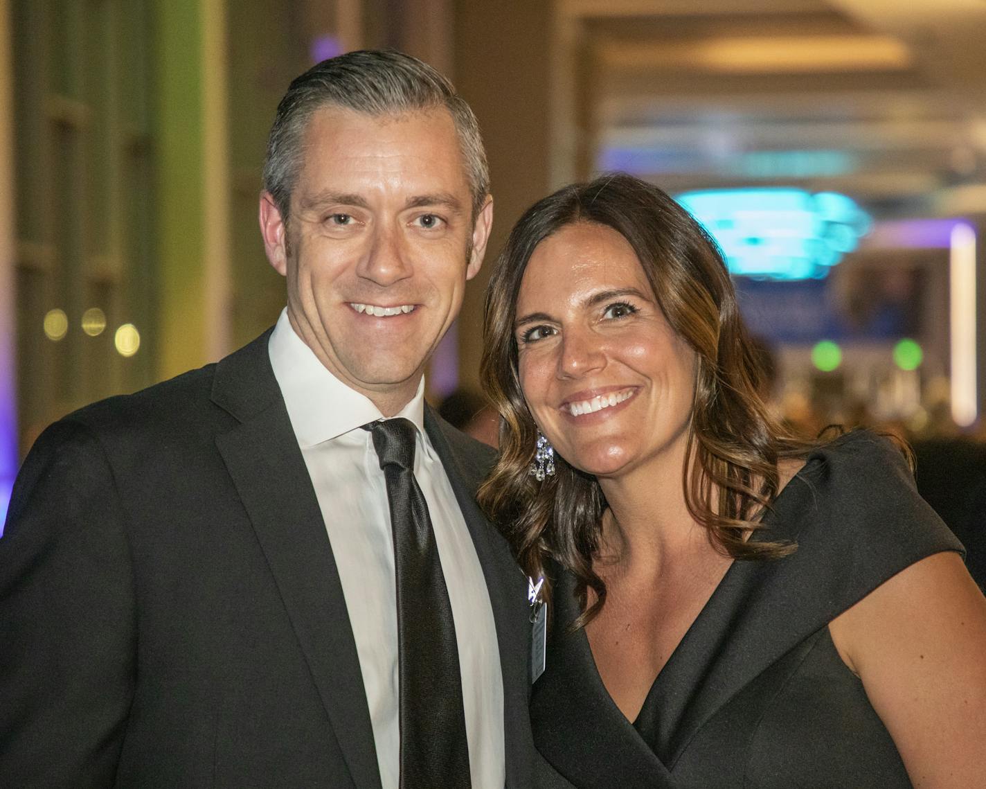 Ben & Kari Ollendick at the 2019 Make A Wish Foundation gala. [ Special to Star Tribune, photo by Matt Blewett, Matte B Photography, matt@mattebphoto.com, Make A Wish Foundation, Minneapolis, May 18, 2019, Minnesota, SAXO 1008522664 FACE063019