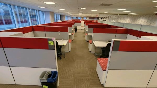 Hundreds of items from Target’s City Center offices are being auctioned this week.