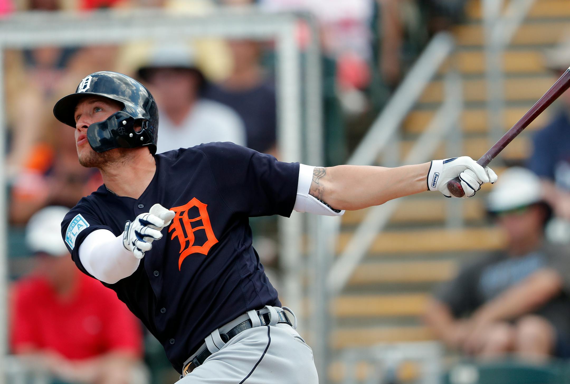 JaCoby Jones was a third-rounder for Detroit in 2013. He has played parts of the past three seasons for the Tigers, with a .199 batting average and 219 strikeouts and 598 at-bats, but Ron Gardenhire and staff would love to get those numbers up and have him be the Tigers' regular center fielder.