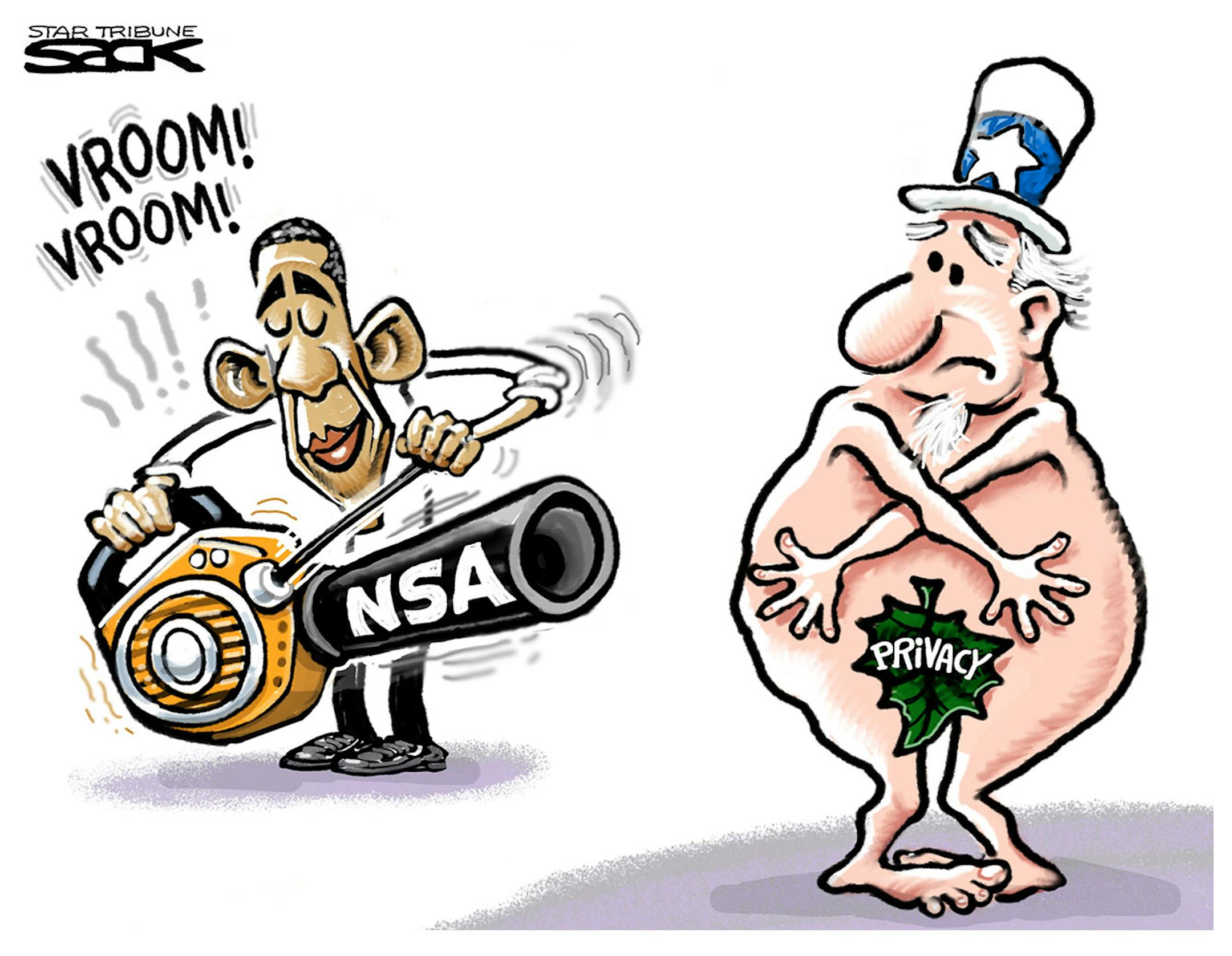 Steve Sack editorial cartoon for June 16, 2013.