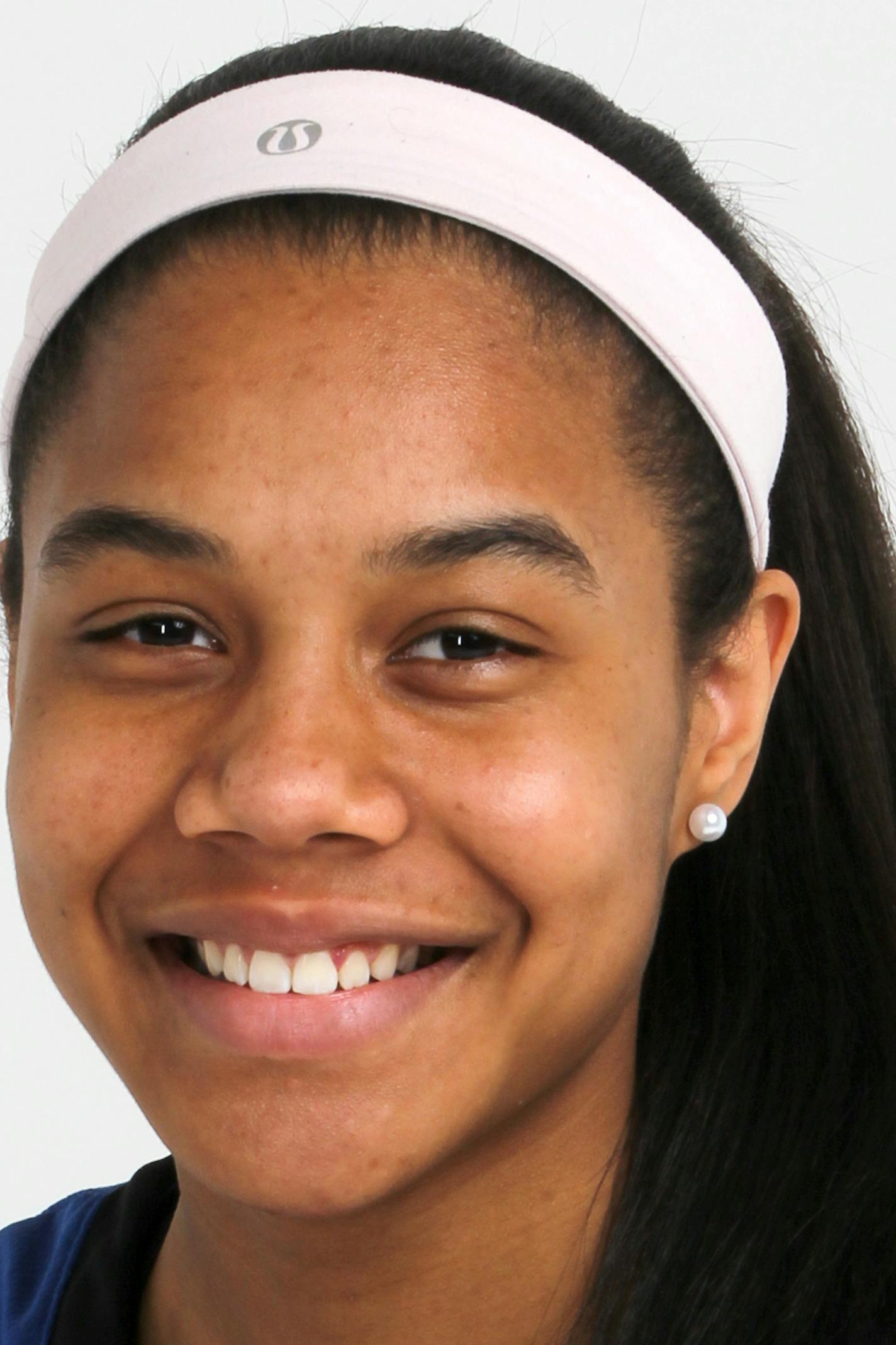 Nia Coffey, Hopkins All-Metro girls basketball team and Metro Player of the Year. ] TOM WALLACE &#x2022; twallace@startribune.com _ Assignments #20027954A_ March 10, 2013_ SLUG: 970345 PREP031213_ EXTRA INFORMATION: All-Metro girls basketball team and Metro Player of the Year from left, Madison Guebert, Eastview, Jade Martin, Bloomington Kennedy, Nia Coffey, Hopkins, Tyseanna Johnson, DeLaSalle, and Jessica January, Richfield.