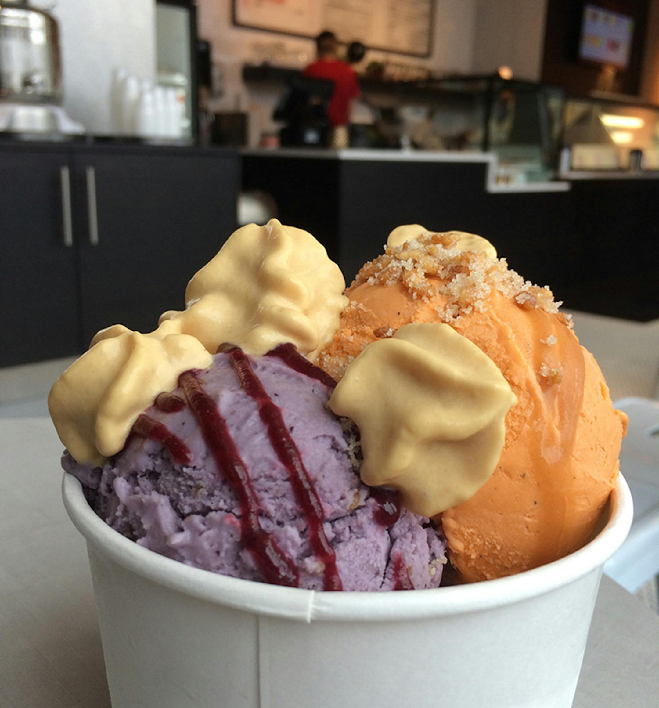 Rick Nelson From Milkjam Creamery, which is owned by innovative chef Sameh Wadi (Saffron Restaurant & Lounge, World Street Kitchen).