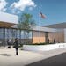 A rendering of the planned public safety training facility in Lakeville.