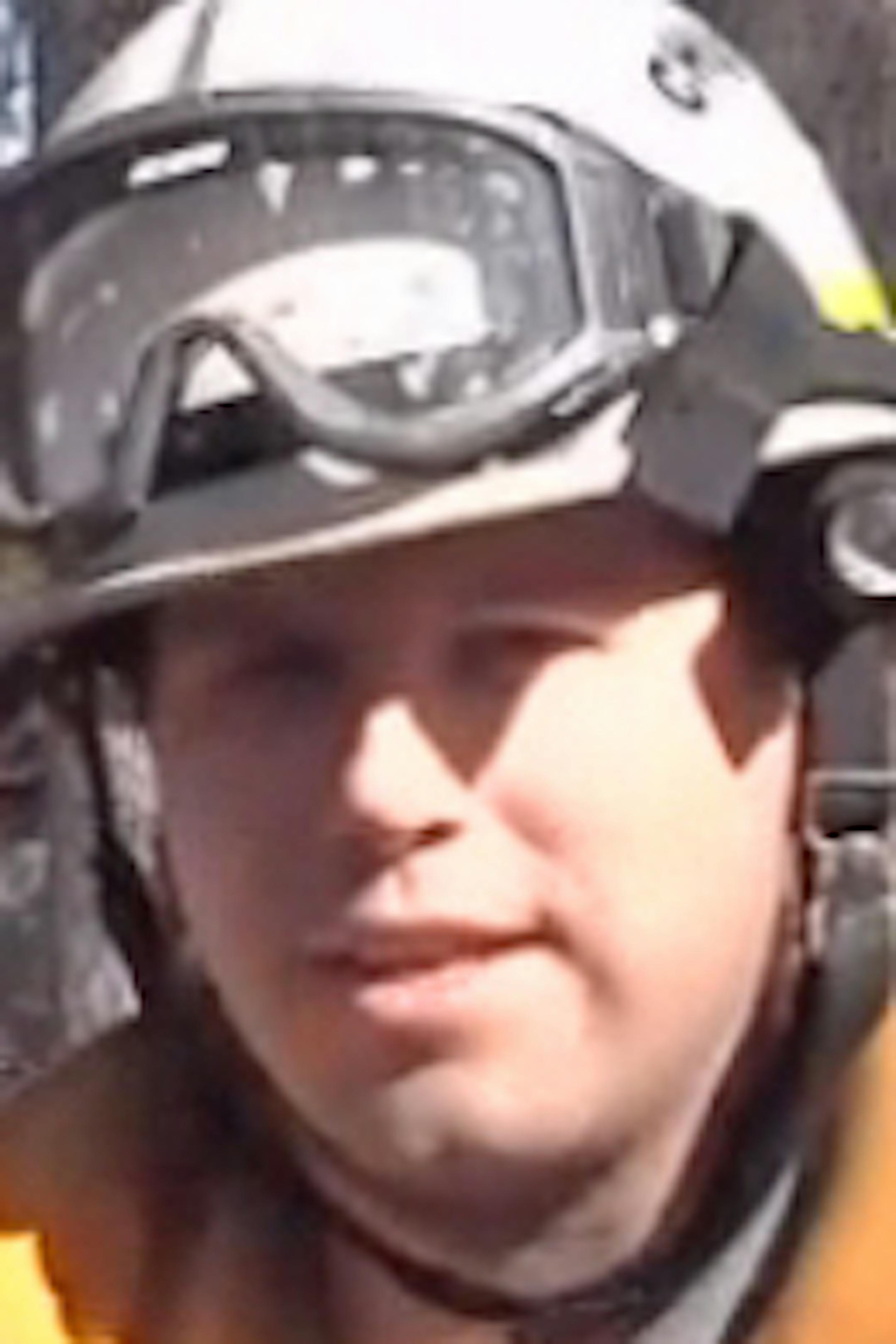 Ryan Scharber, former Babbitt MN fire chief. Mandatory Credit: KBJR-TV