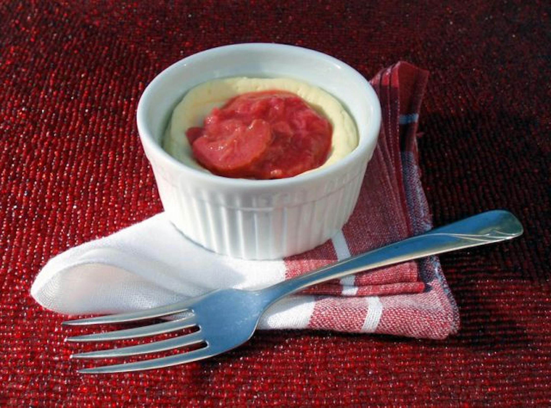 Goat Cheese cheesecake.