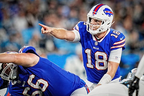 “I’ve played a lot of my former teams before; that’s what happens when you have a lot of former teams,” Bills quarterback Case Keenum said thi