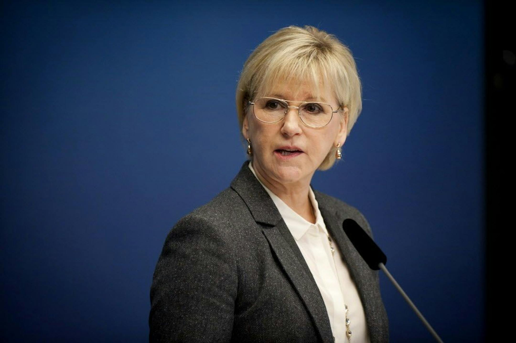 Sweden's Foreign Minister Margot Wallstrom
