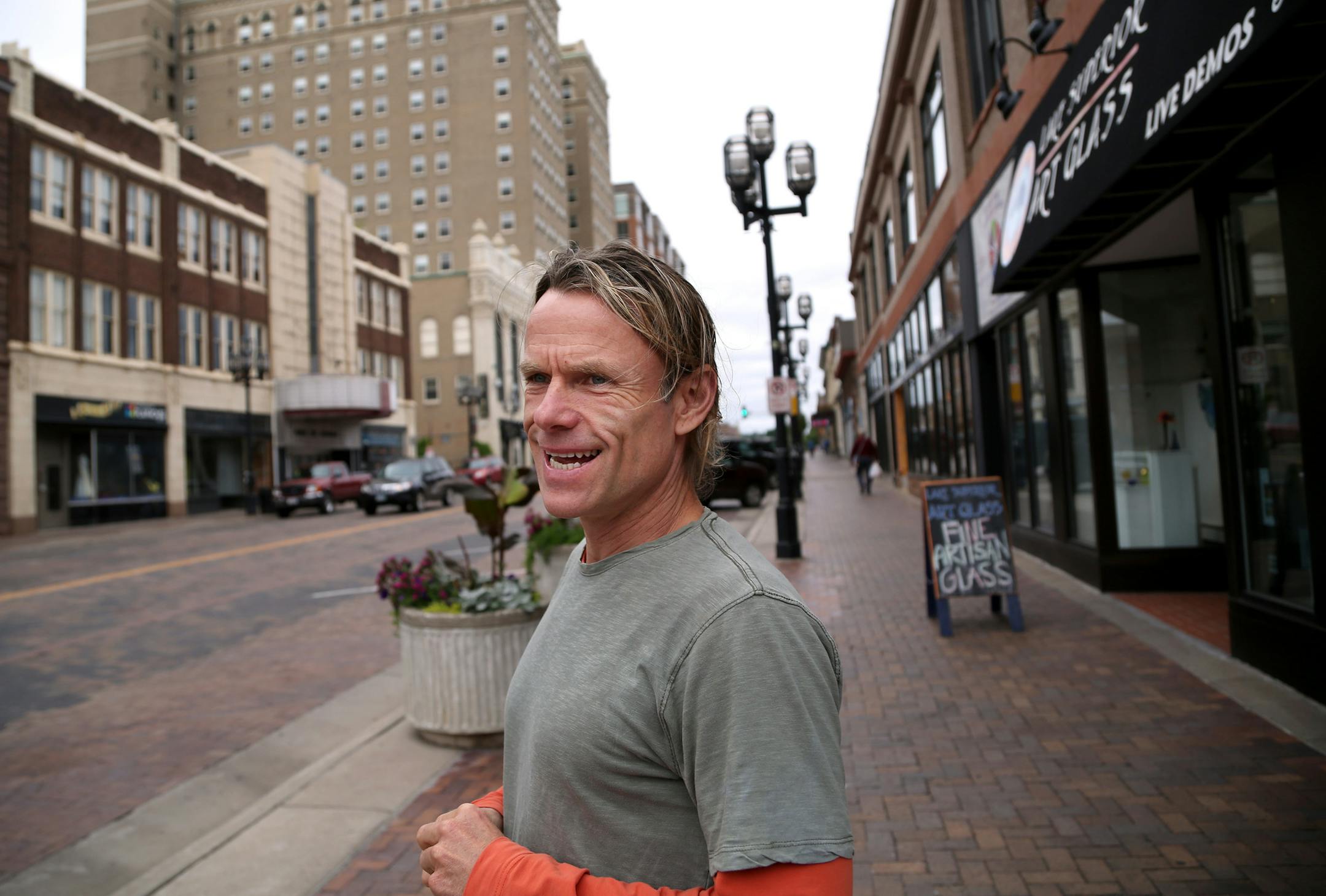 Rod Raymond is a Duluth businessman who opened Tycoon's restaurant in what used to be city hall on Superior Street and has been involved in several other businesses Wednesday August 27 2015 in Duluth, MN. A profile on the resurgence of Duluth. ] Jerry Holt/ Jerry.Holt@Startribune.com