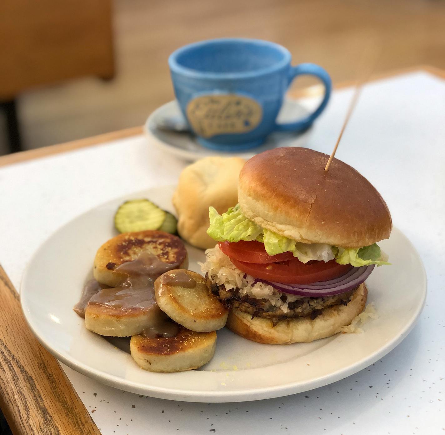 The Czech burger at the Ettlin's Cafe. Nicole Hvidsten, Star Tribune