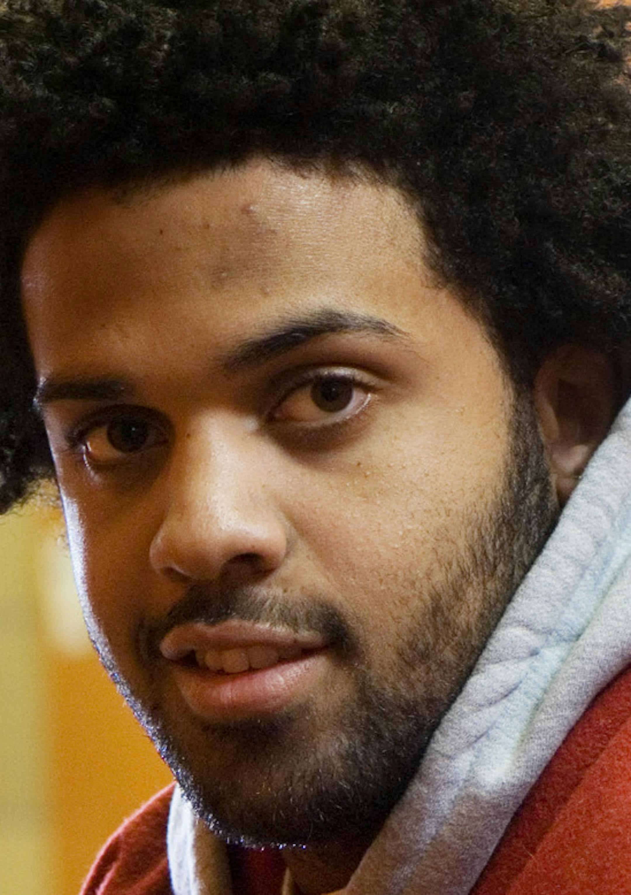 DAVID BREWSTER Ô dbrewster@startribune.com Sunday_1/13/08_locationstudio We're doing a story on the metro's Big Three Û Michael Floyd, Sam Maresh and Willie Mobley Û for our Super Preps footcall recruiting package that runs Sunday, Jan. 27.] THIS PHOTO: Willie Mobley (from Eden Prairie) ORG XMIT: MIN2015013100465277