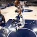 Brandon Clarke (15) of the Memphis Grizzlies attempts a shot in the second half.