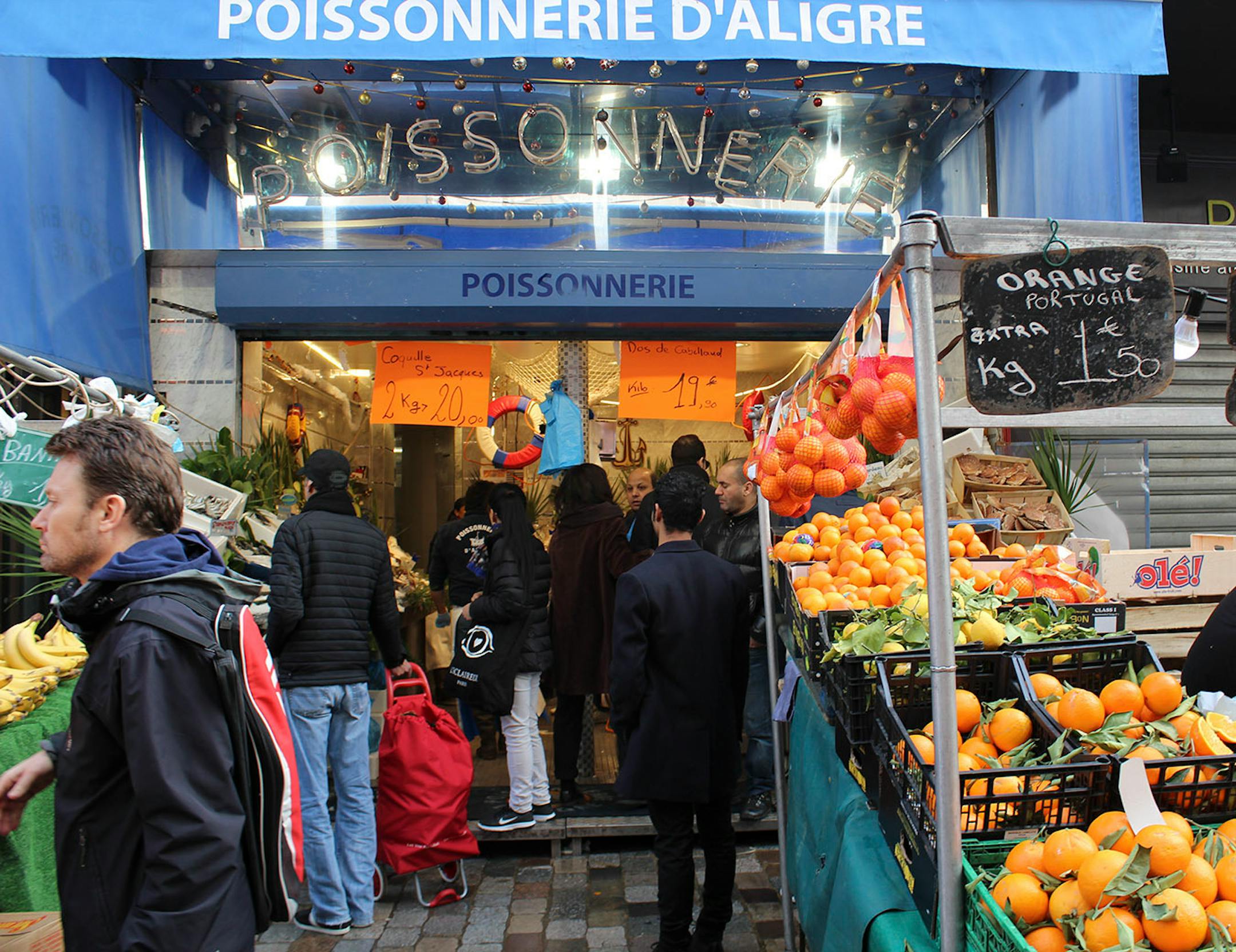 The 12th arrondissement, in eastern Paris beyond Place de la Bastille, is a bustling neighborhood off the beaten path. It hosts the daily Parisian food maket, Marche d'Aligre. ] Star Tribune Photo by Sharyn Jackson Sharyn.Jackson@startribune.com EXTRA INFO: 1003678009 PARISTR051417